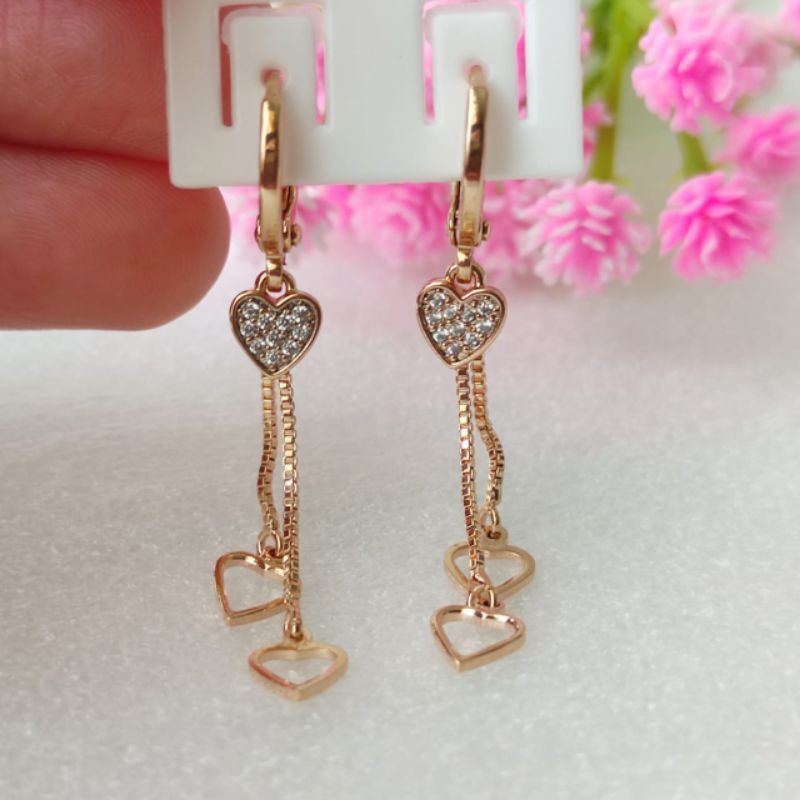 Anting Xuping Emas Anting Cewek Anting Wanita Anting Import Emas