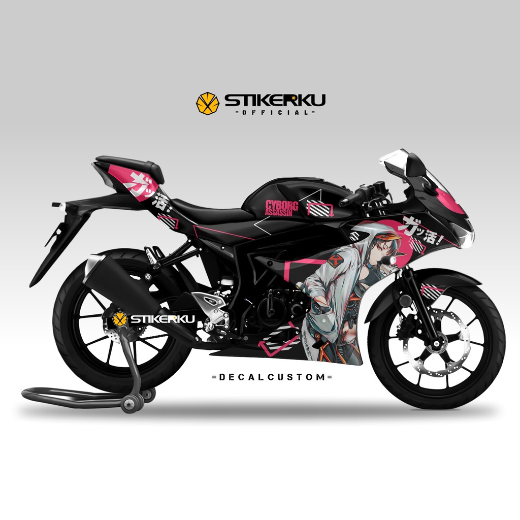 DECAL GSX 150 R / STIKER DECAL FULL BODY SUZUKI GSX R150