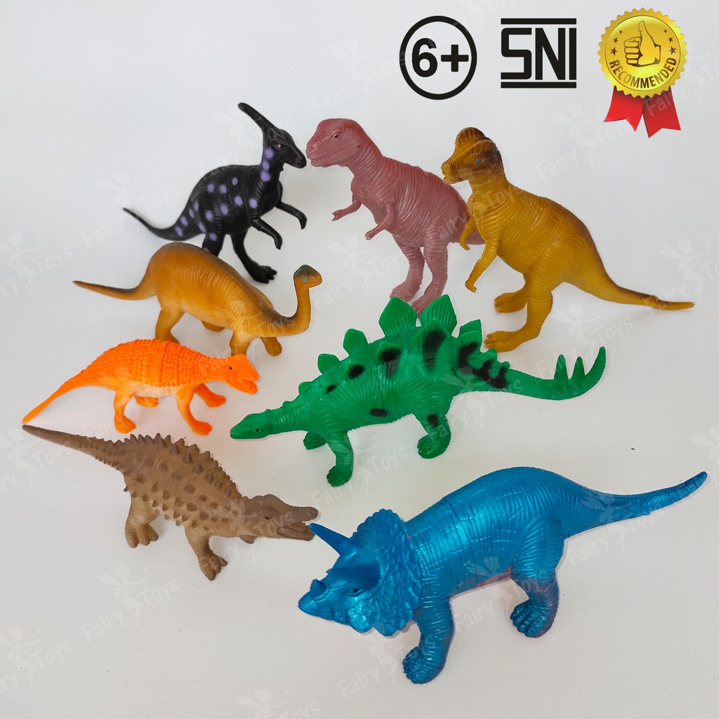 Mainan Dinosaurus isi 8 pcs - Mainan Figure Edukasi