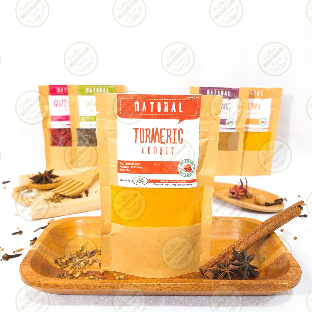 Kunyit Bubuk / Ground Turmeric / Kualitas Premium / JSR