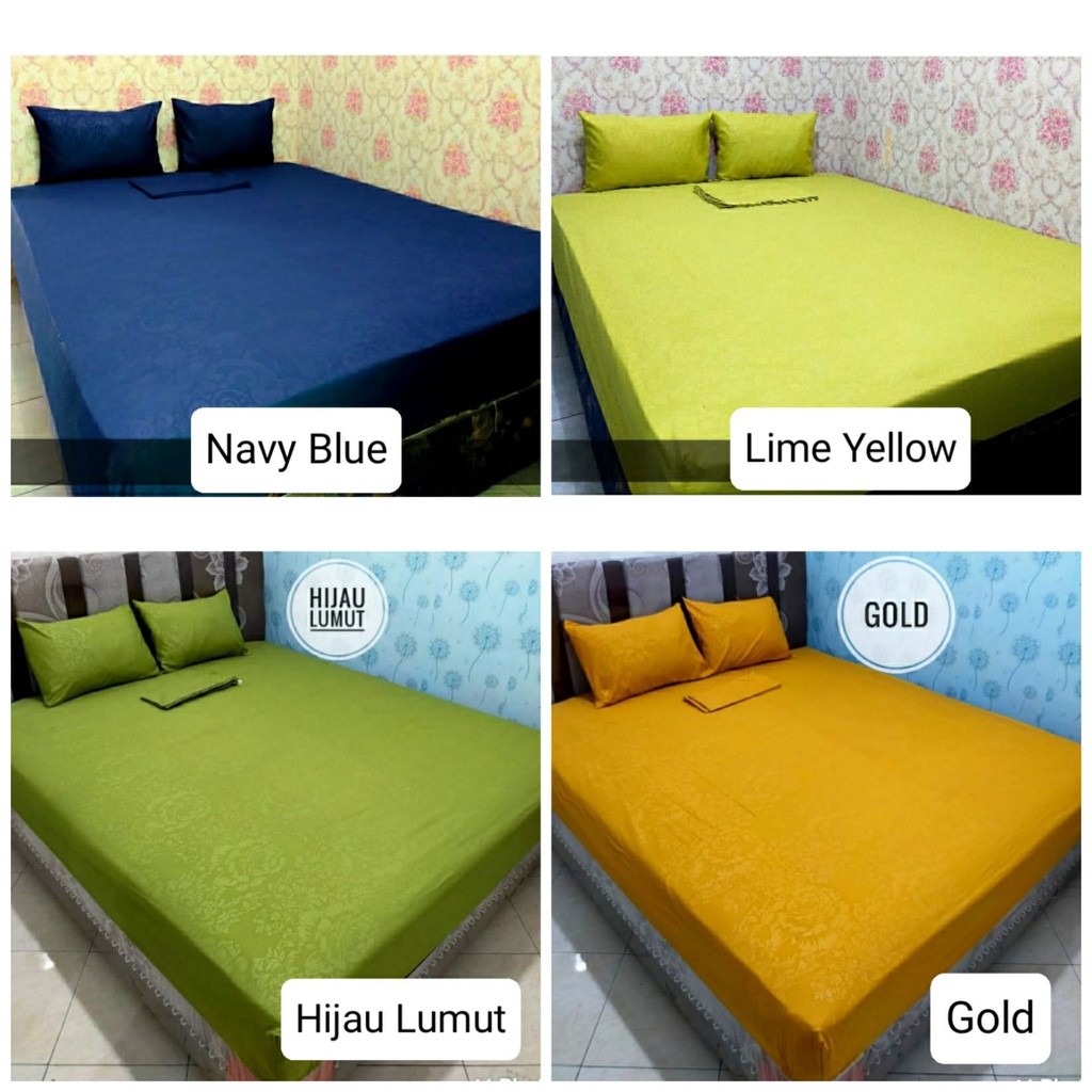 Sprei Embos Premium Moment Polos Gramasi 105