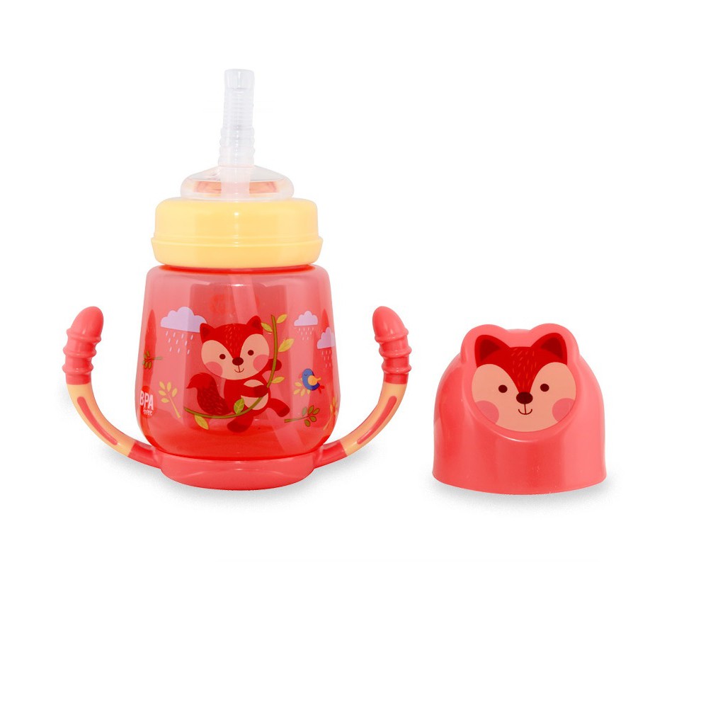 COD [ASERA] TRAINING CUP LUSTY BUNNY 210 ML / TRENING BOTOL MINUM ANAK / GELAS MINUM ANAK / DG-0010