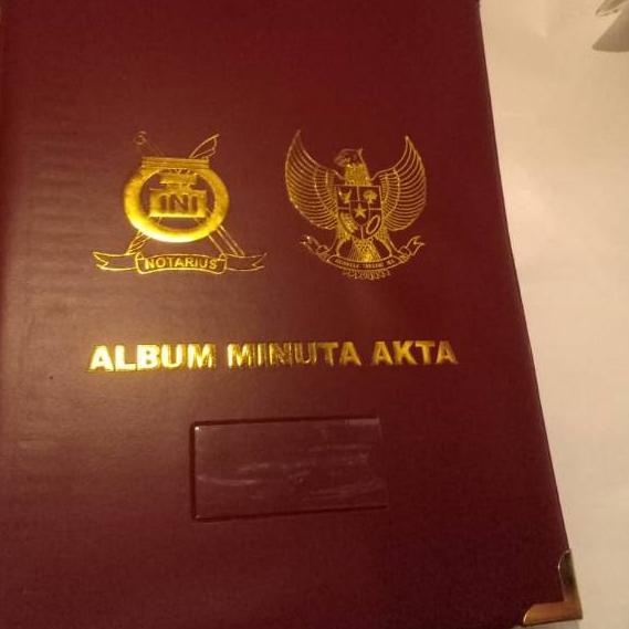 

Album Minuta Akta Notaris