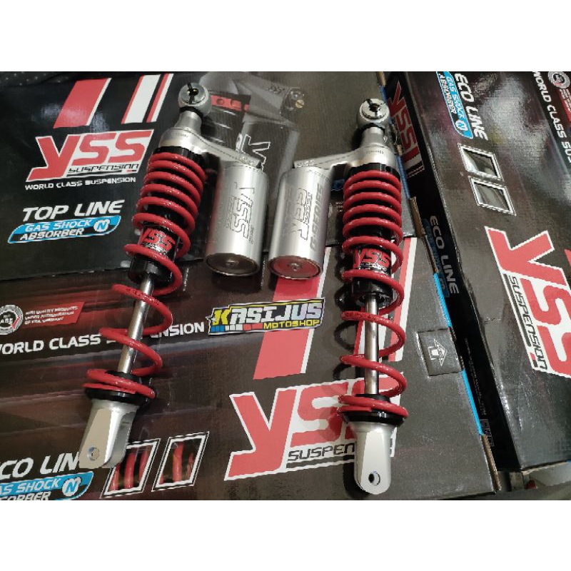 shock yss g series pcx 160 uk 365 mm shockbreaker yss g series warna merah pcx 160