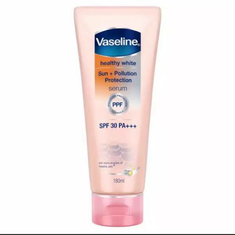 Vaseline Healthy Bright Vitamin Body Serum Sun + Polution SPF30 PA+++ 180ml