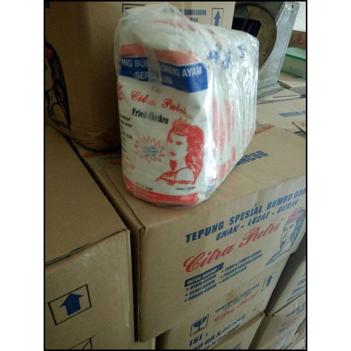 

Tepung Citra Putri 250 Gram Per Dus Khusus Gojek/Grab