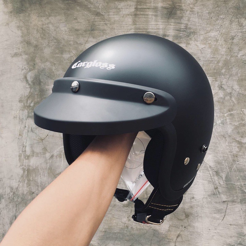 Helm Cargloss Hitam Dop