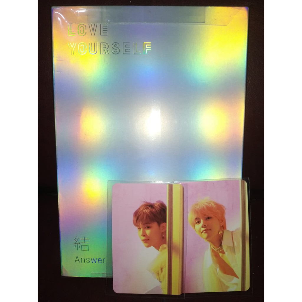 Album BTS LY Answer E + PC Taehyung answer E + Pc Jimin answer E