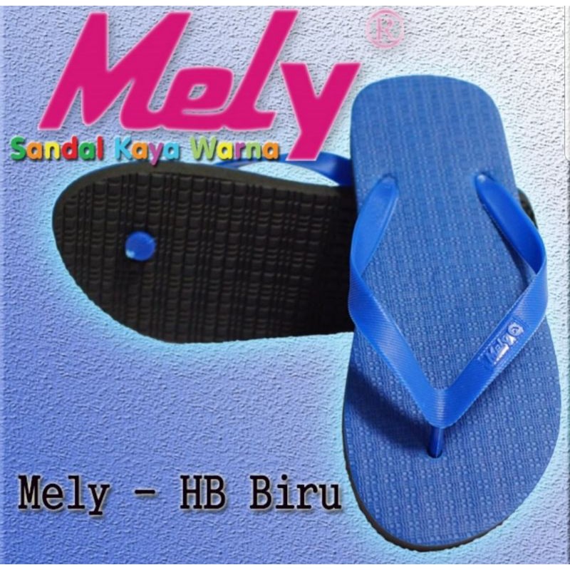 ISI 6 PASANG Sandal jepit Mely / Sandal jepit murah/ Sandal musholla