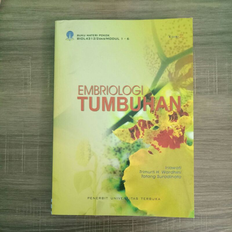 embriologi tumbuhan