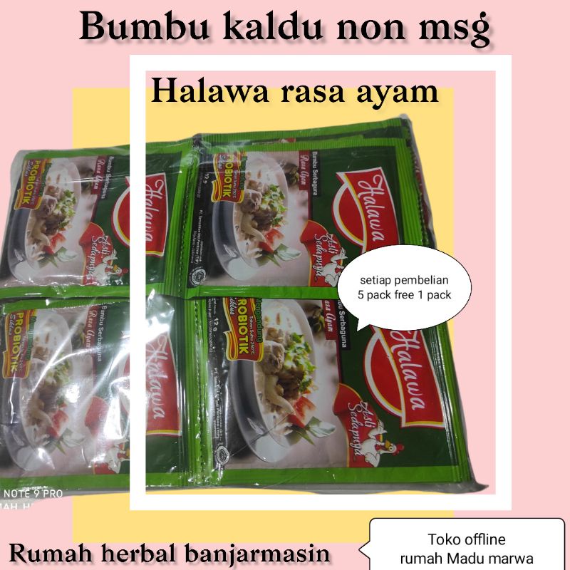 

bumbu masak kaldu halawa rasa ayam