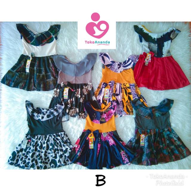 DRESS ANAK SABRINA LEHER / DRESS ANAK CASANDRA / DRESS ANAK PEREMPUAN