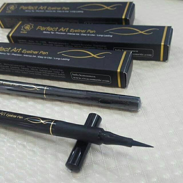 Eyeliner Pen Spidol Viva Queen Perfect Art Cosmetics