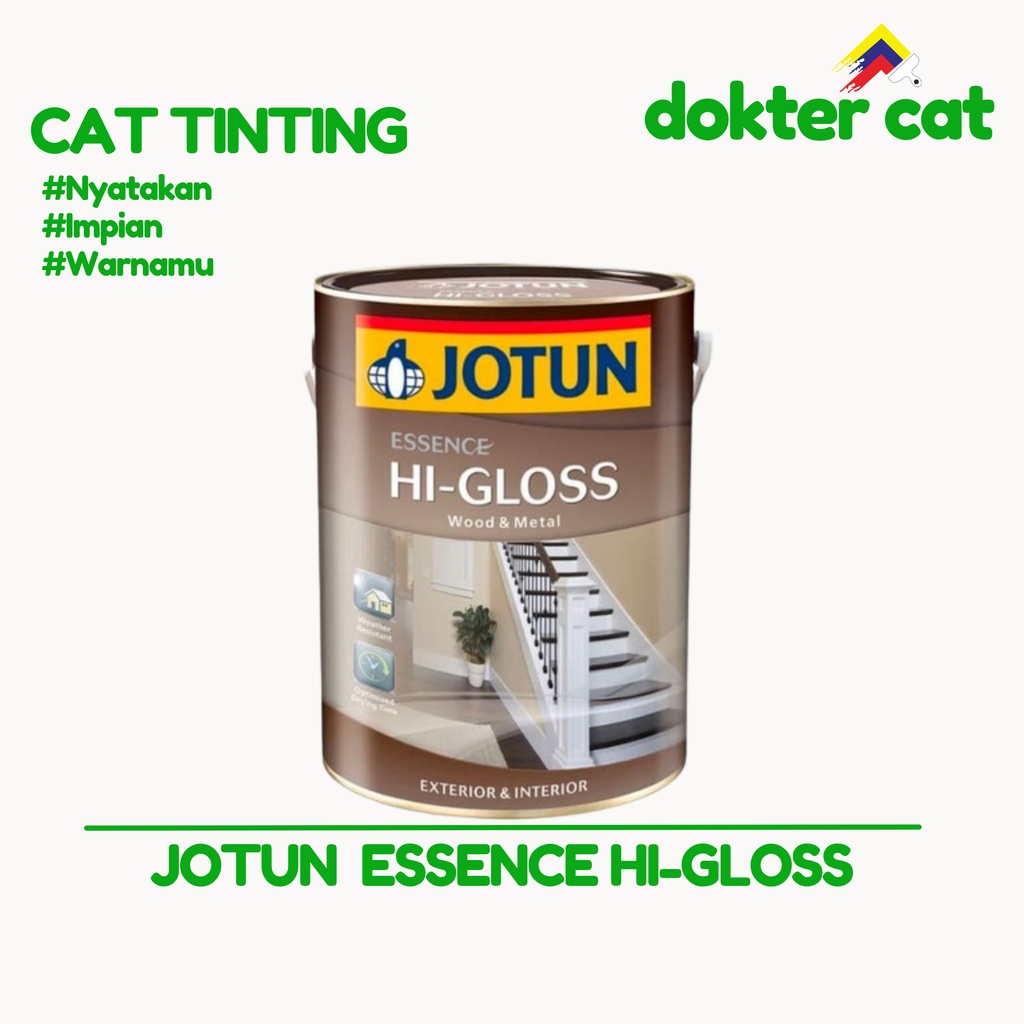 JOTUN ESSENCE HI-GLOSS 5 Lt / CAT TINTING / CAT TEMBOK / CAT INTERIOR / CAT EXTERIOR / CAT JOTUN