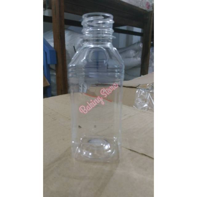 Botol Plastik Kotak Cimory 250ml isi 100pcs - Gosend/Grab Only!!! !!