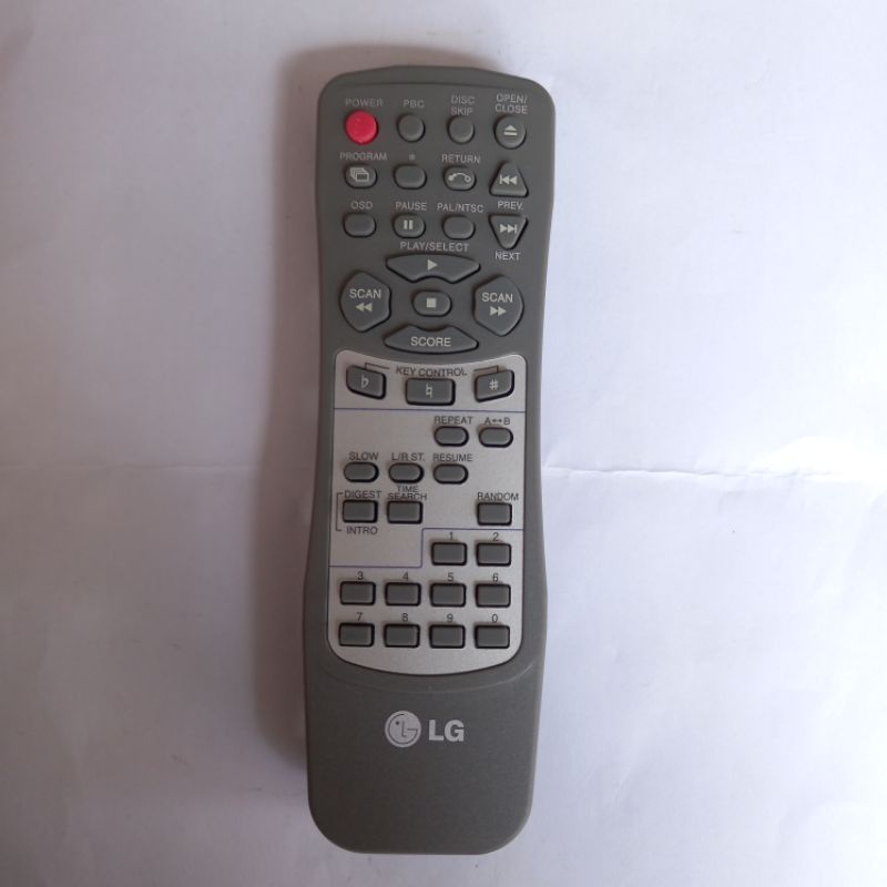 Remote DVD LG Original .