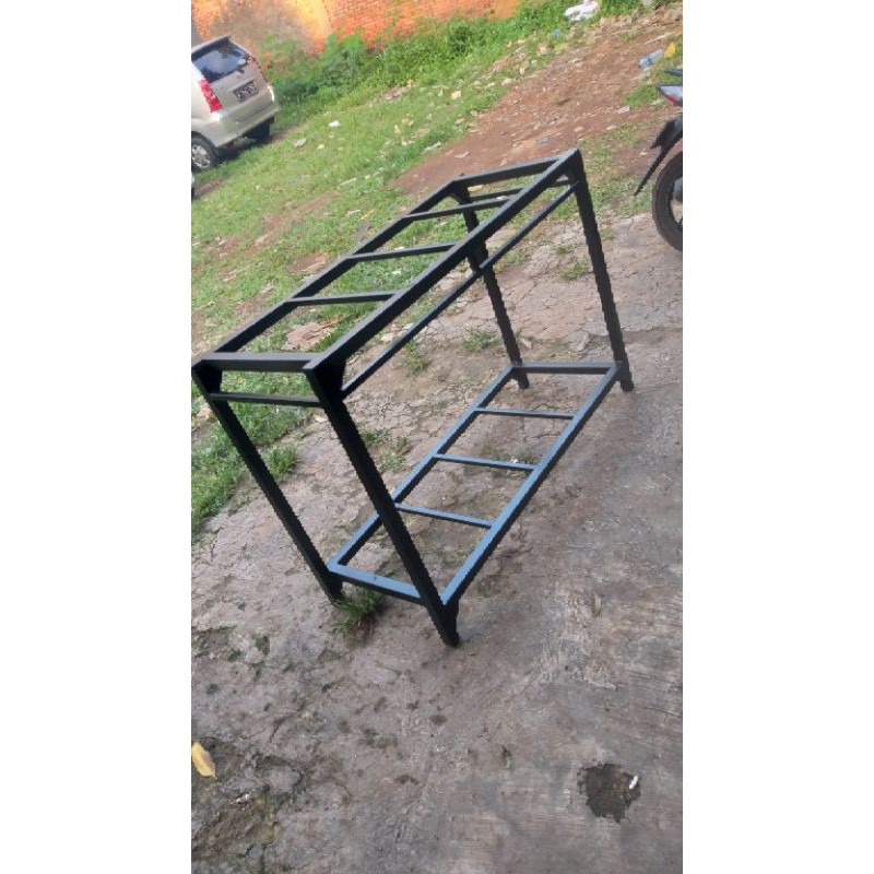 rak aquarium 120x50x95 besi hollow 4x4