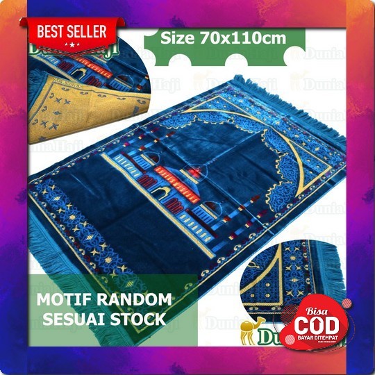 Sajadah Turki Premium Tebal Motif Bunga Murah Sajadah Tebal Empuk Sejadah Travel Sajadah Bulu Sajada