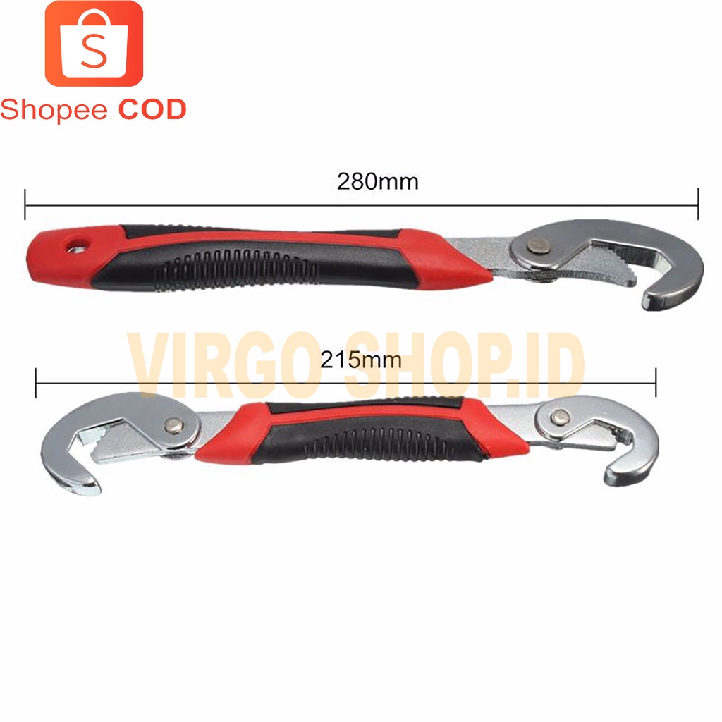 snap n grip Kunci pas wrench Kunci Inggris / 2pcs Kunci Pas Snap n Grip