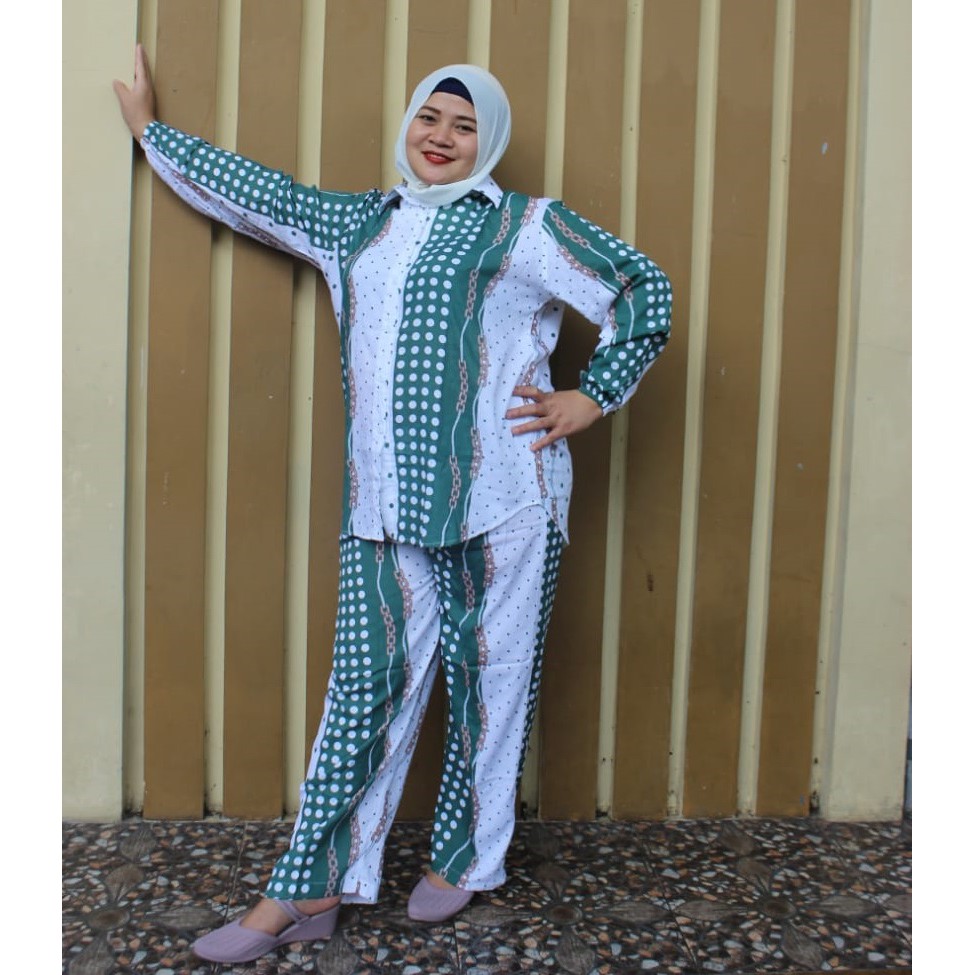 KALILA - PRISTY Big Size Setelan Wanita Oversize