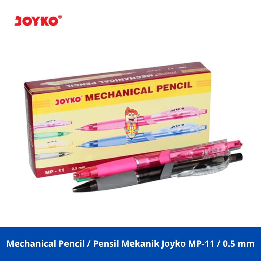 

Mechanical Pencil / Pensil Mekanik Joyko MP-11 / 0.5 mm