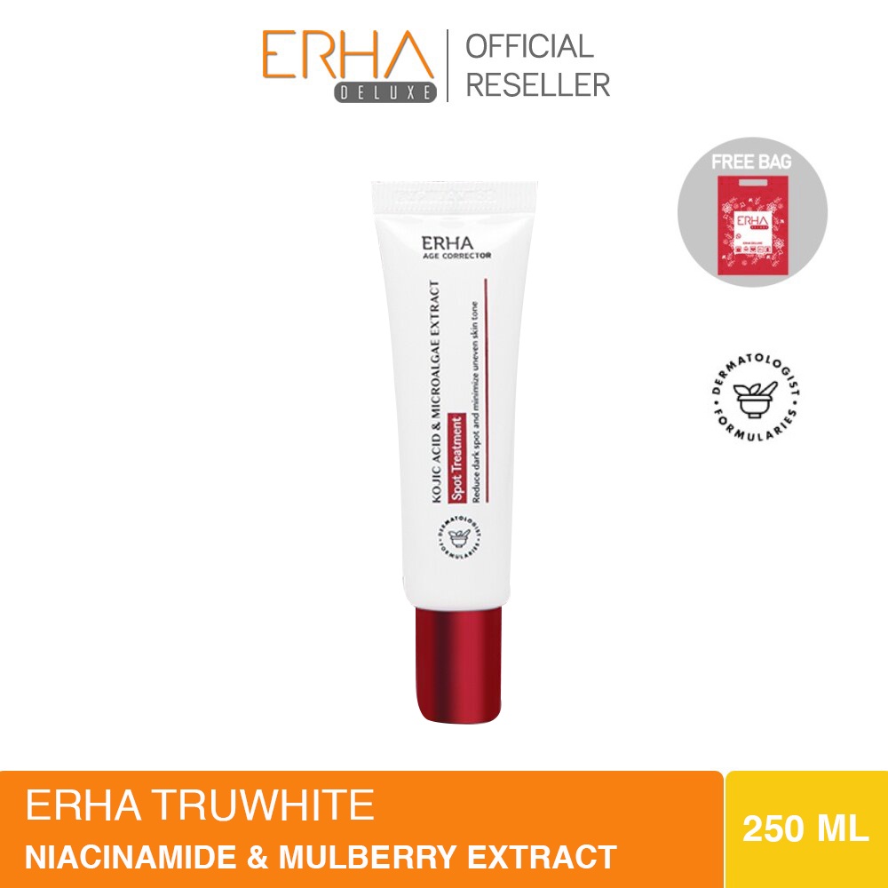 ERHA Age Corrector Kojic Acid &amp; Microalgae Extract Spot Treatment - Krim Flek Hitam