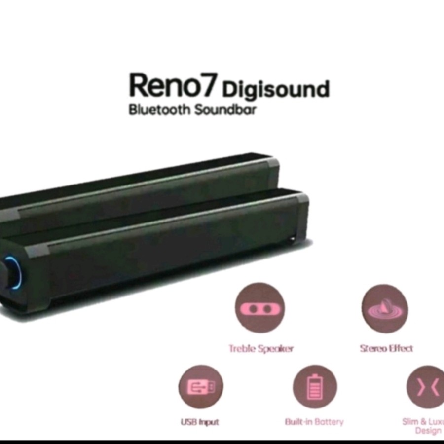Speaker Reno 7 Digisound Bluethooth