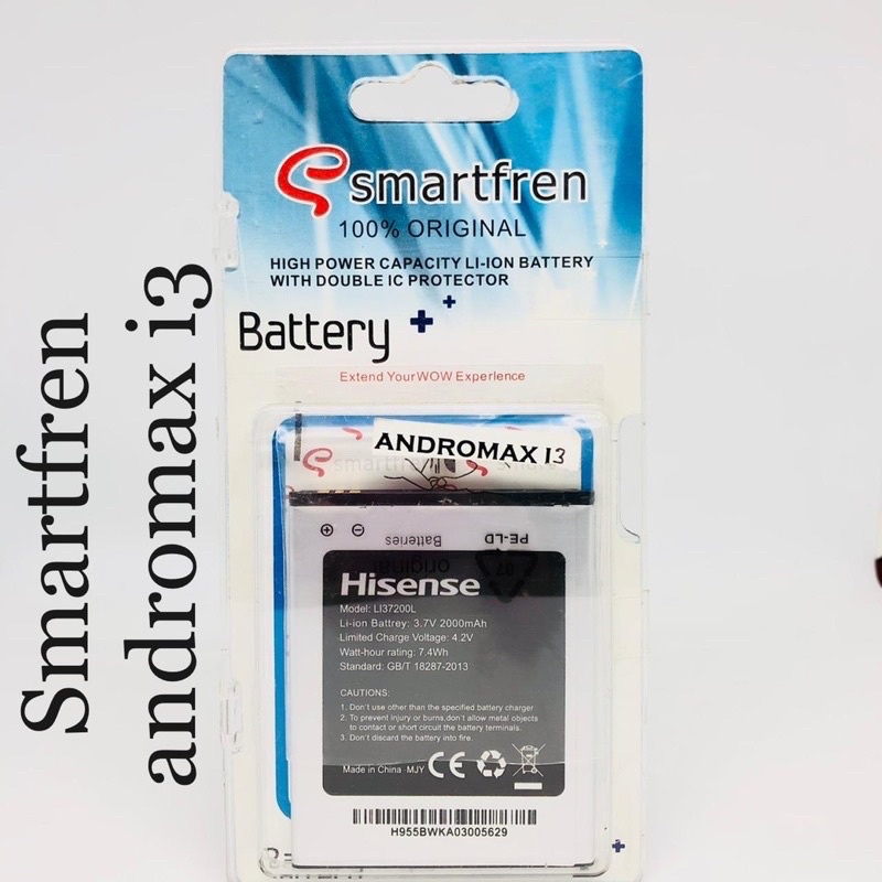 BATERAI SMARTFREEN ANDROMAX I3 ORIGINAL PROMO SEN