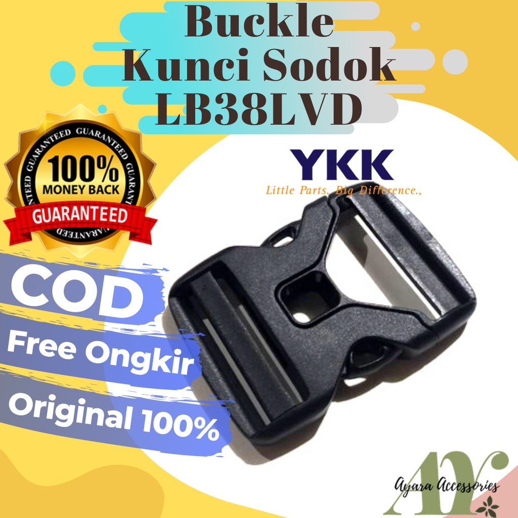 BUCKLE KUNCI SODOK YKK LB38LVD