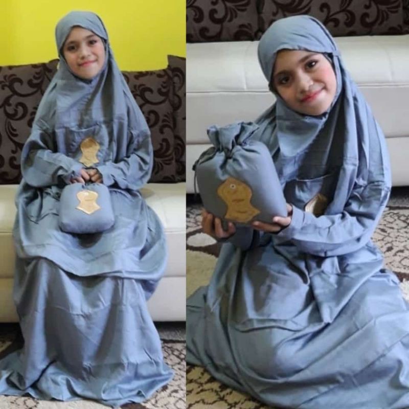 MUZA GALLERY MUKENA ANAK HADRAMAUT BONUS TAS