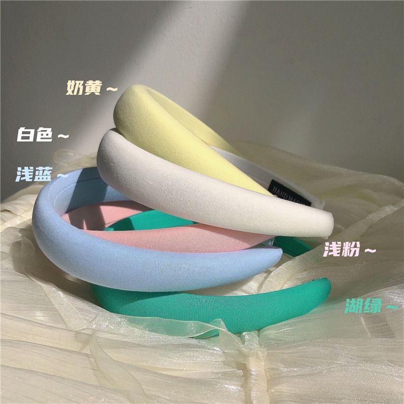 BANDO JUMBO WARNA PASTEL IMUT AKSESORIS RAMBUT PEREMPUAN LUCU HARGA TERMURAH BEST IMPORT QUALITY