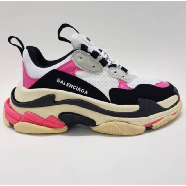 Balenciaga Triple S Original Sepatu Wanita Pria Sport Kekinian Hits Trend 2019 Casual Santai Murah