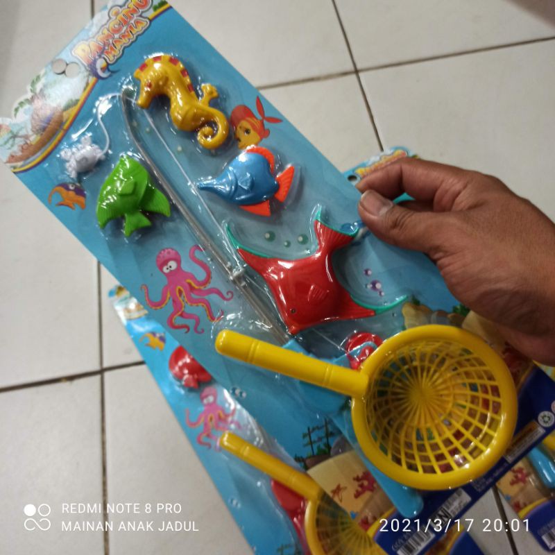 PROMO 3116 Mainan Anak Pancingan Magnet / Mancing Mania Melatih Ketangkasan Anak