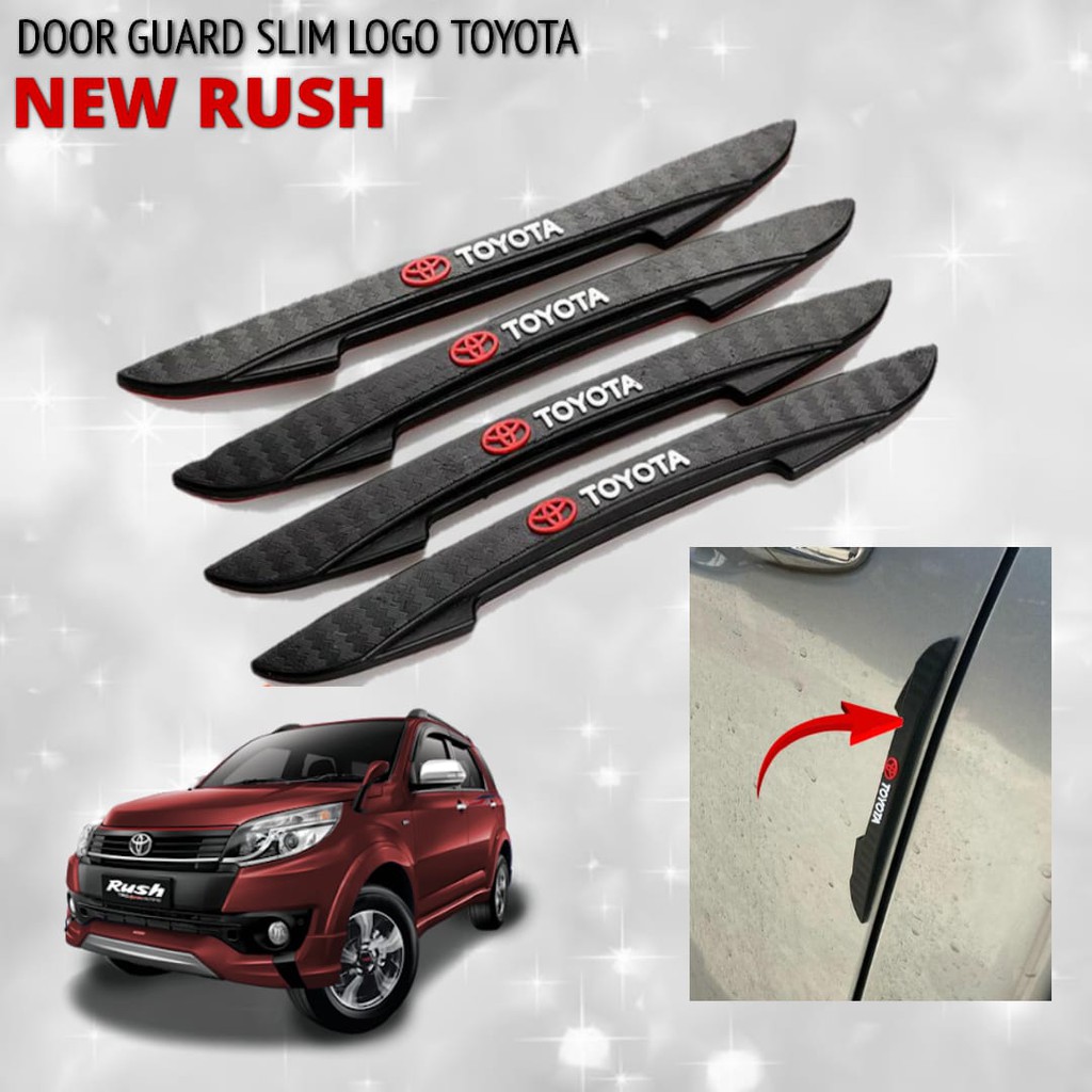 DOOR GUARD PREMIUM LOGO TOYOTA MOBIL NEW RUSH