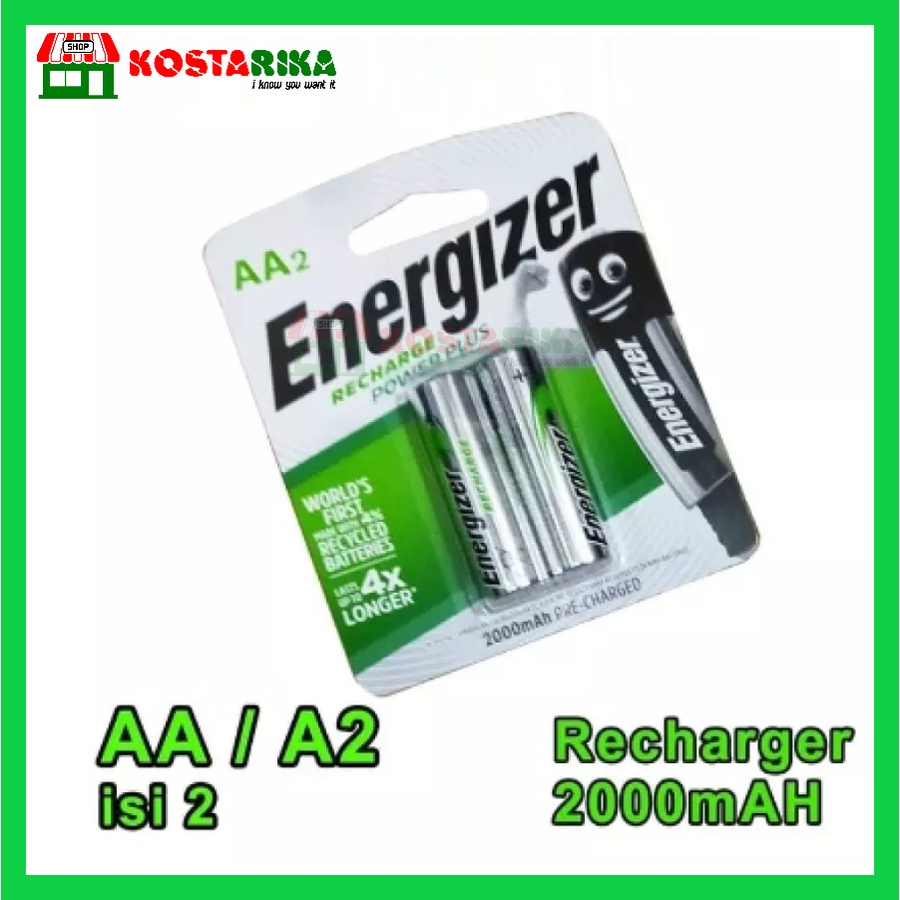 BATRE BATERAI AA2 ENERGIZER RECHARGE EXTREME 2300mAh ORIGINAL