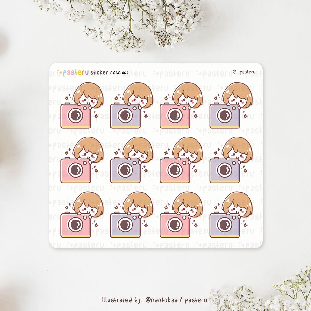 

Chibi Photo Camera | Pasteru Planner Journal Sticker