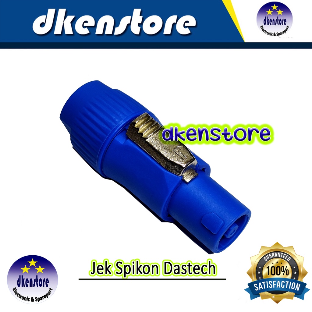 Jek Spikon Dastech DSC 007 Speak On Spikon speaker konektor bagus original