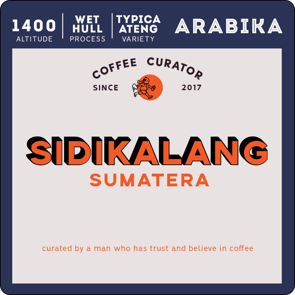 

Kopi Sidikalang Arabika 250 Gr - Specialty coffee - medium Roast