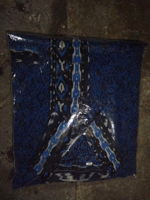 Batik Couple Keluarga - Sania Ruffle Couple Batik Sarimbit Terlengkap - Garansi Shopee Motif Terbaru