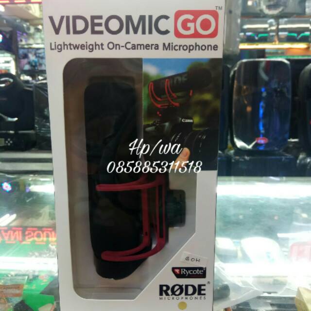 MIC STUDIO RODE VIDEOMICGO