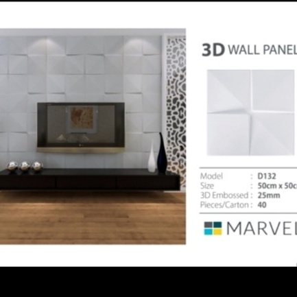 3D Wall Panel timbul