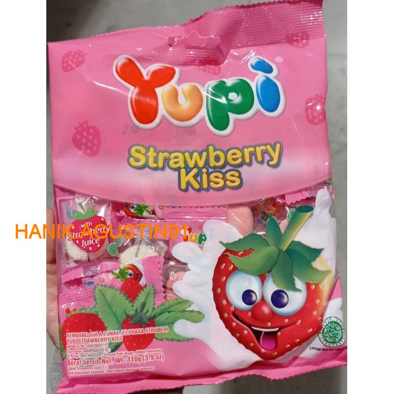 

Yupi Strawberry Kiss 120 gr