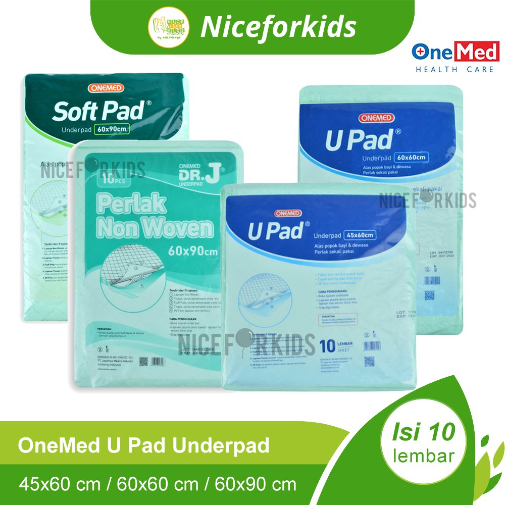 Onemed Upad Underpad / Alas Ompol / Perlak Selaki Pakai