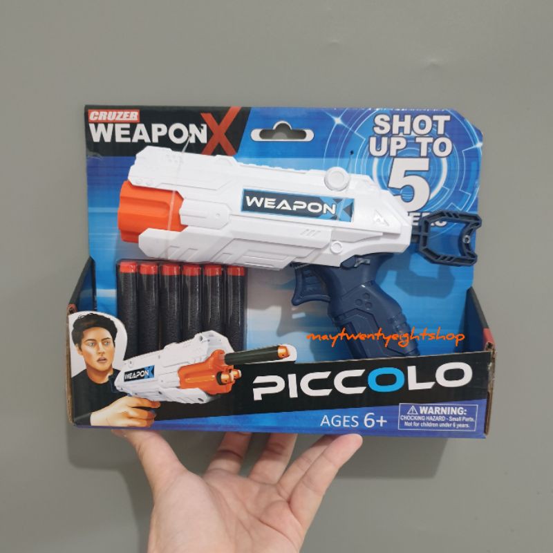 Jual Toys Kingdom Cruzer Weapon X Piccolo Gun Bullet Foam Shot