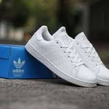 adidas ORIGINALS Sepatu Stan Smith Pria Putih POLOS NABILA FOOTWARE