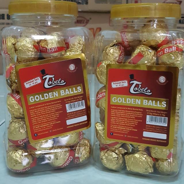 

PROMO !!Coklat golden tobelo Isi 40/toples