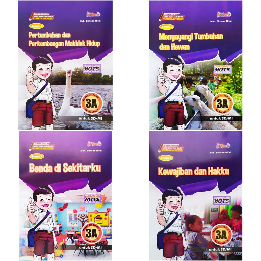 Lks Fokus Tema Sd Kelas 3 Tema 1 2 3 4 Semester 1 Modul Bahan Ajar Tematik Kurikulum 2013 Shopee Indonesia