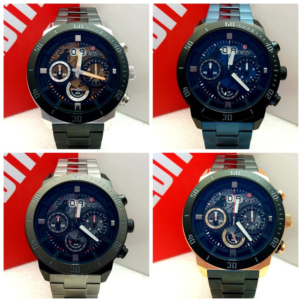 JAM TANGAN PRIA EXPEDITION E 3006 RANTAI  ORIGINAL