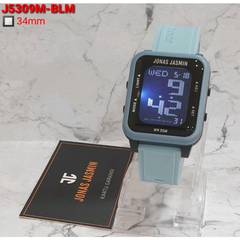 Jam Tangan Jonas Jasmin Digital Rubber Terlaris Jam Tangan Pria Digital