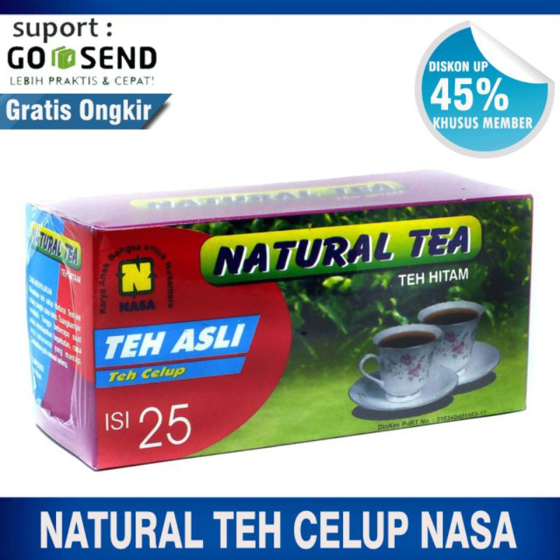 

NATURAL TEA NASA + TEH NASA